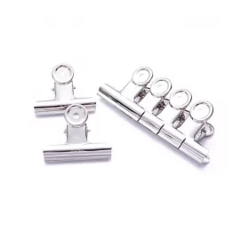   Clipsuri metalice Office Cover DL0015 6105, 31 mm, argintii, cutie 6 buc
