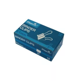   Clipsuri metalice Office Cover RM51, 51 mm, negre, cutie 12 buc