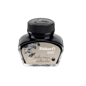   Calimara cu cerneala Pelikan 4001, cerneala neagra (lucioasa), 30ml