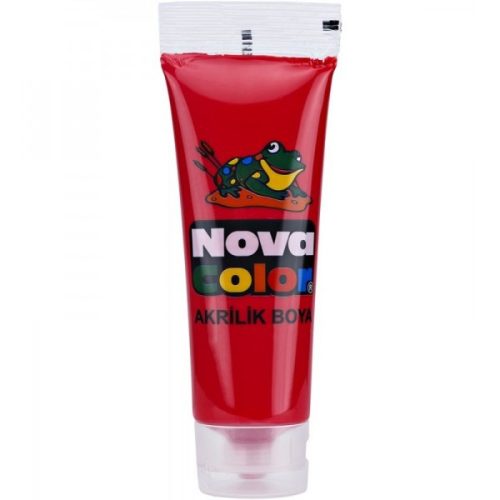 Culori acrilice Nova Color, 75ml, rosu