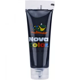 Culori acrilice Nova Color, 75ml, negru