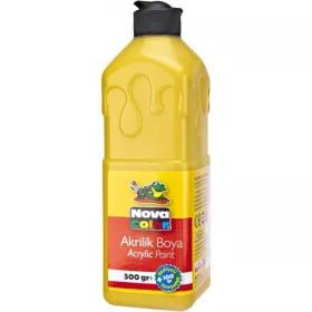 Culori acrilice Nova Color, 500ml, galben