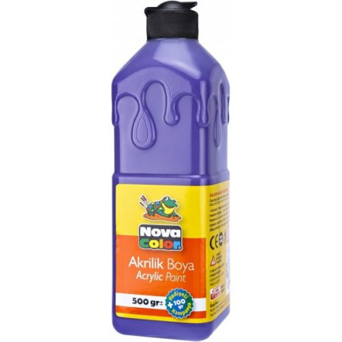 Culori acrilice Nova Color, 500ml,violet