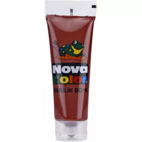 Culori acrilice Nova Color, 75ml, maro
