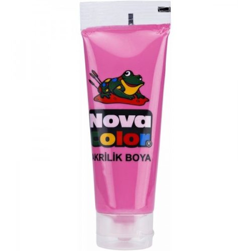 Culori acrilice Nova Color, 75ml, roz