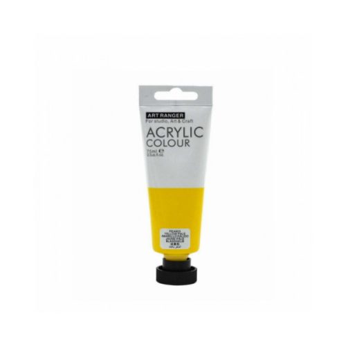 Culori acrilice Magi-Wap Art Rangers, 75ml, diverse culori, FEA75T, galben pal