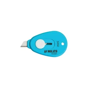   Cutter Kangaro Miles PA901/P, lama 9 mm, mini, plastic, auto lock, diverse culori