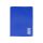 Caiet scolar Mynote Text Neon, A5, 60 file, dictando, coperta PP, albastra