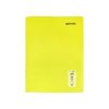 Caiet scolar Mynote Text Neon, A5, 60 file, dictando, coperta PP, galbena