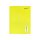 Caiet scolar Mynote Text Neon, A5, 60 file, dictando, coperta PP, galbena