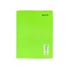 Caiet scolar Mynote Text Neon, A5, 60 file, dictando, coperta PP, verde neon