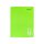 Caiet scolar Mynote Text Neon, A5, 60 file, dictando, coperta PP, verde neon