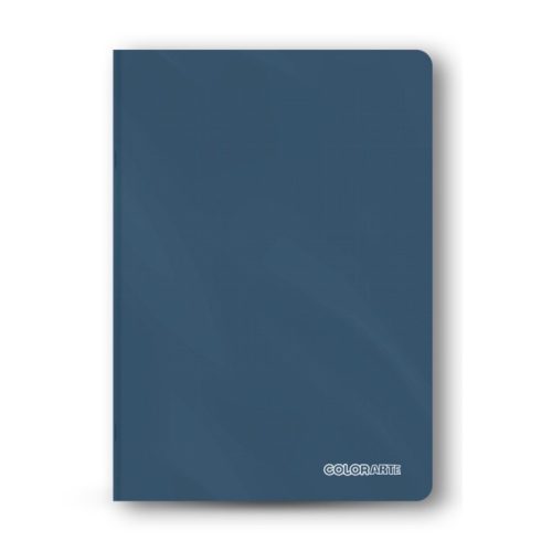 Caiet scolar A4 Colorarte, 60 file, matematica, coperta plastic albastru inchis, 70g/mp