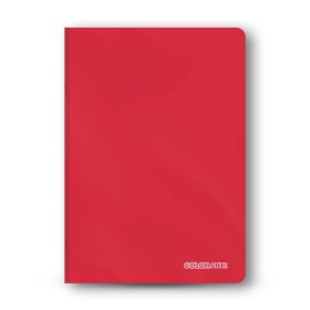   Caiet scolar A4 Colorarte, 60 file, matematica, coperta plastic rosie, 70g/mp