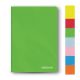 Caiet scolar A5 Colorarte, 48 file, matematica, colturi rotunjite, coperta plastic 230 microni, 70g/mp