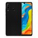 Husa de protectie Carbon Case pentru Huawei Y6P, TPU moale cu aspect carbon, negru