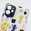 Husa Apple iPhone 8 Colorful Case, TPU flexibil printat, Cactus