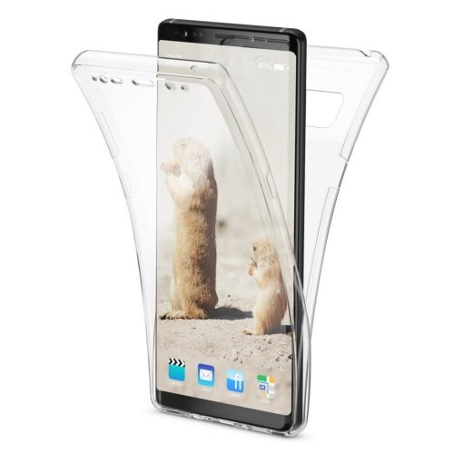 Husa Full TPU 360° pentru Samsung Galaxy Note 8, transparenta