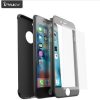 Husă IPAKY Full Cover 360° pentru Apple iPhone 5/5S (față + spate + sticlă), neagră