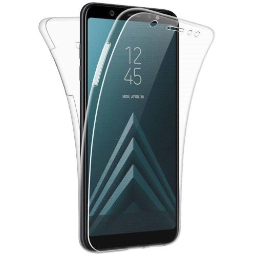 Husa Full TPU 360° pentru Samsung Galaxy J4 (2018), transparenta