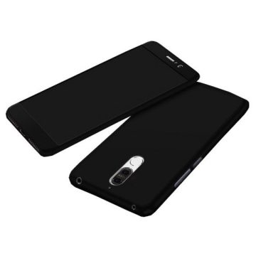   Husă Full Cover 360° pentru Huawei Mate 10 Lite (față + spate + sticlă), neagră