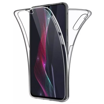   Husa Full TPU 360° pentru Samsung Galaxy A50/A30s (fata + spate), transparenta