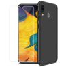 Husă Full Cover 360° pentru Samsung Galaxy A40 (față + spate + sticlă), neagră