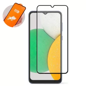   Folie de sticla Samsung Galaxy A03s / A02s, Full Glue 111D, margini negre