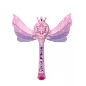   Bagheta de facut baloane Snow Princess, lumini si sunete, roz