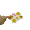 Jucarie antistres tip Pop It!, Fidget Toy, model fluture, emoji