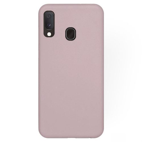Husa Samsung Galaxy A20e Matt TPU, silicon moale, roz pal