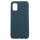 Husa Samsung Galaxy A71, Matt TPU, silicon moale, albastru inchis