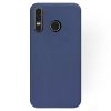 Husa Huawei P30 Lite Matt TPU, silicon moale, albastru