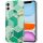 Husa protectie  compatibila cu Samsung Galaxy A32 Soft IMD TPU Marble Geometric Verde