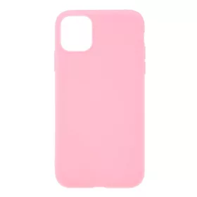   Husa Apple iPhone 12 Pro Max, Matt TPU, silicon moale, roz pal