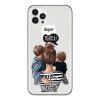 Husa Apple iPhone 12 Pro, Printed Glass, sticla + TPU, model Super Mom