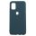 Husa Samsung Galaxy A21s Matt TPU, silicon moale, albastru inchis