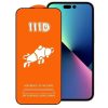 Folie sticla Apple iPhone 14, Full Glue 111D, margini negre