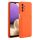 Husa protectie Card Case pentru Samsung Galaxy A52 / A52s, buzunar pentru carduri/cartele, portocalie