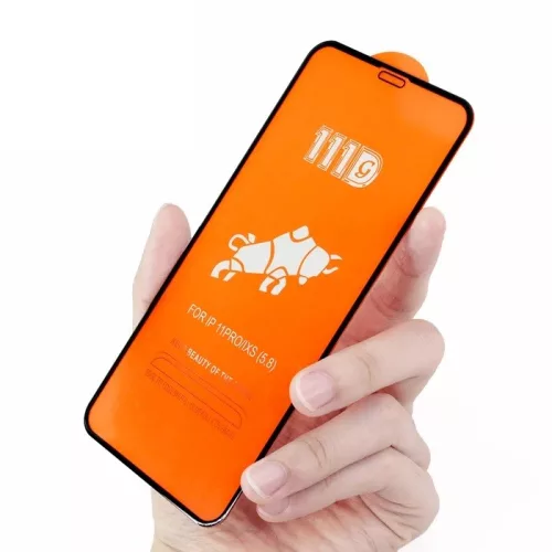Folie de sticla Full Glue 111D pentru Samsung Galaxy A22 5G, margini negre