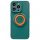 Husa protectie MagSafe TPU pentru Apple iPhone 13 Mini, protectie camere, verde