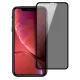 Folie sticla Apple iPhone 16e, Full Glue Privacy, margini negre