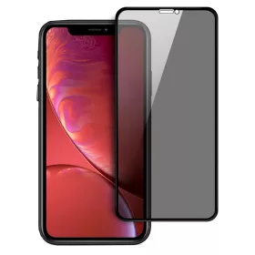   Folie sticla Apple iPhone 13 Pro / iPhone 13, Full Glue Privacy, margini negre