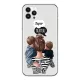 Husa Apple iPhone 13, Printed Glass, sticla + TPU, model Super Mom