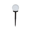 Lampa solara LED, Sferica, Tip Glob, Diametru 10 cm, Alb rece