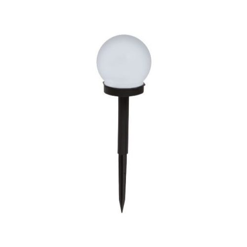 Lampa solara LED, Sferica, Tip Glob, Diametru 10 cm, Alb rece 
