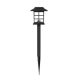 Lampa solara LED decorativa pentru gradina, tip felinar, lumina alb rece