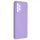 Husa Samsung Galaxy A53 5G, Luxury Silicone, catifea in interior, protectie camere, mov