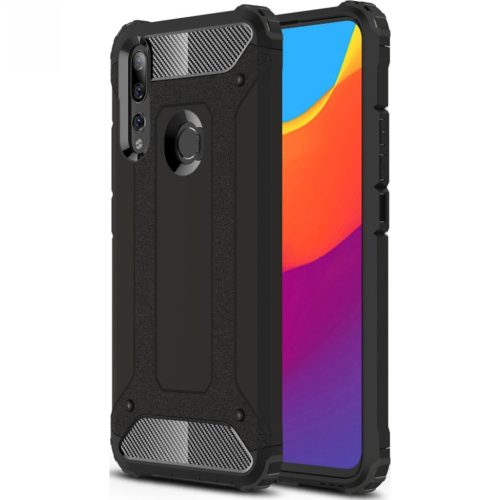 Husa protectie Huawei P Smart Z, Armor Case, hibrid (TPU + Plastic), neagra