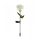 Lampa Solara LED tip Crizantema cu o floare pentru Gradina, Inaltime 80 cm